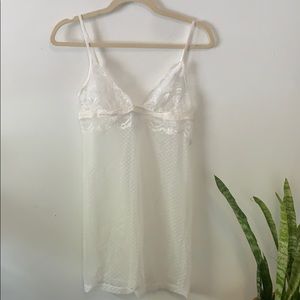 La Perla Silk Lace slip- NWT and bag